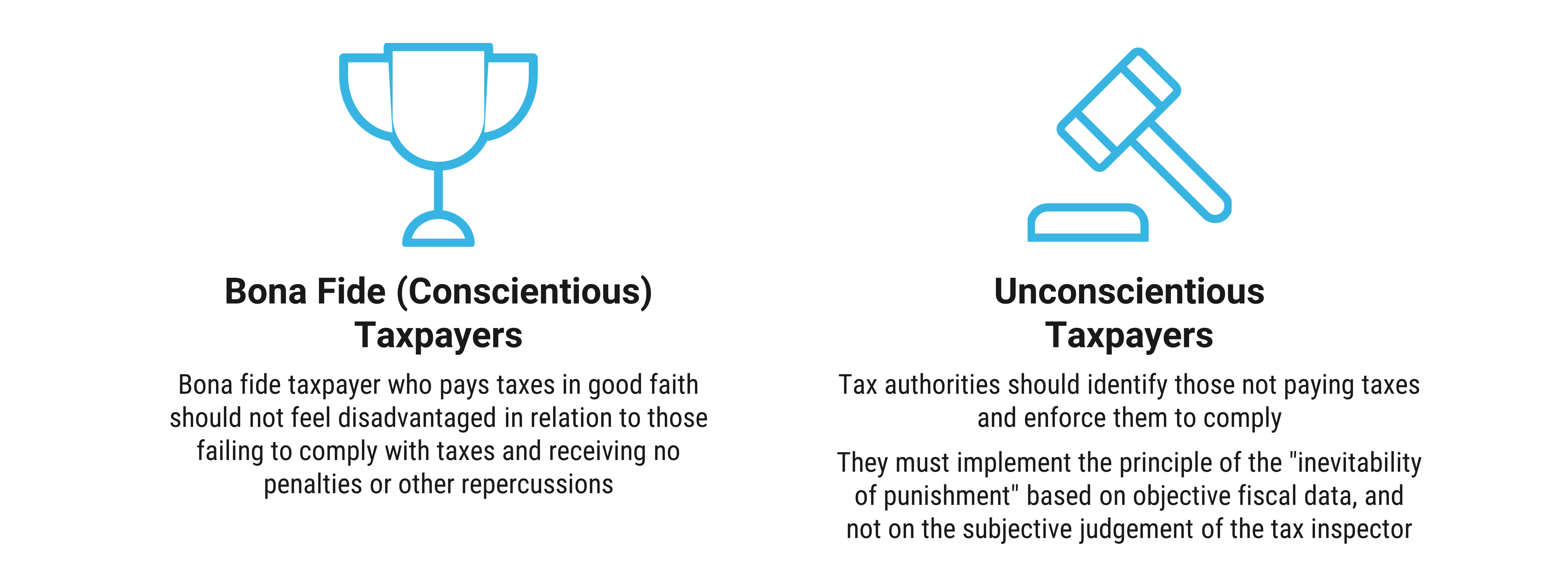 Figure 3. Principle of Equality of Taxpayers.